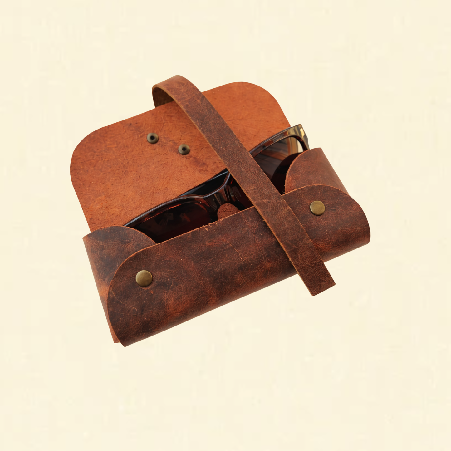SUNGLASS COVER - HUNTER BROWN