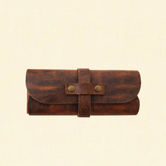 SUNGLASS COVER - HUNTER BROWN