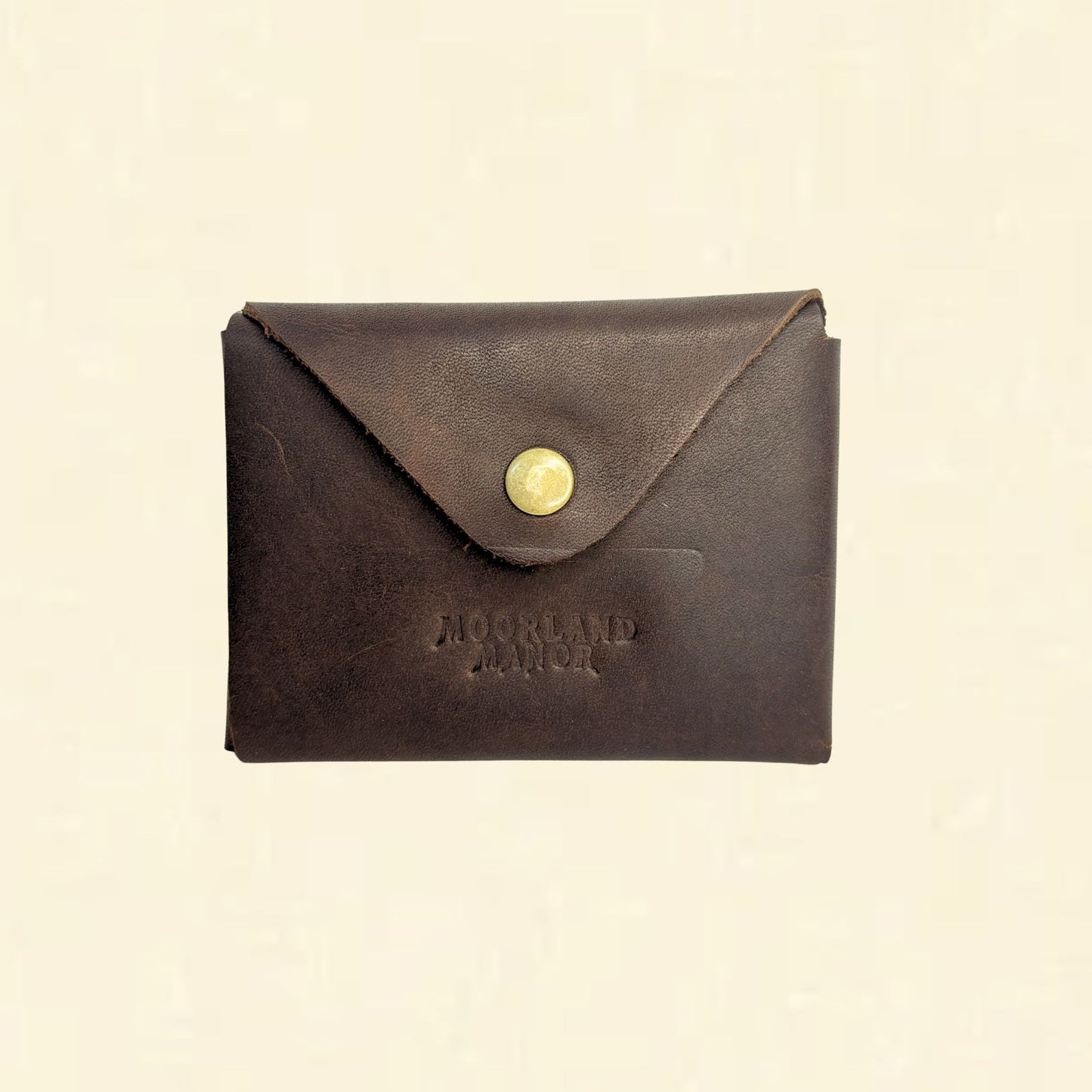 NO STITCH WALLET - CHOCOLATE